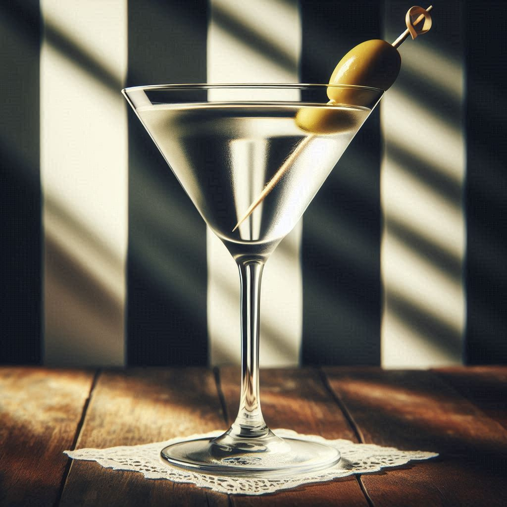 classic martini, the legend of cocktails